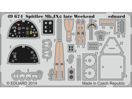 Spitfire MK.IXc late  Weekend recommended for EDUARD