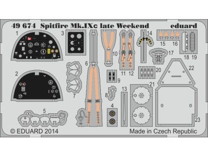 Spitfire MK.IXc late Weekend recommended for EDUARD