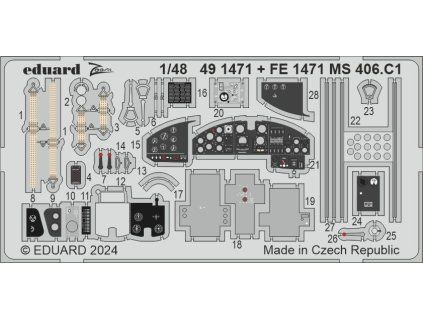 MS 406.C1 1/48 recommended for DORA WINGS