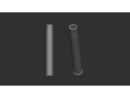 1/35 Empty cartridge case for 4.7 cm Pak K 36 (t)