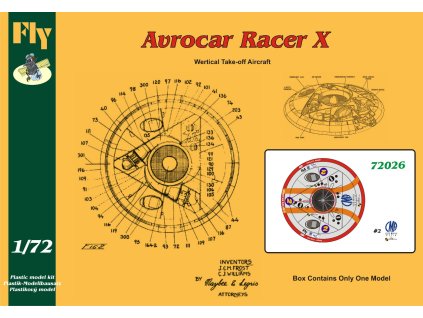 1/72 Avrocar Racar X  CMR