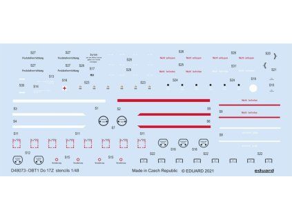 Do 17 stencils 1/48 recommended for ICM