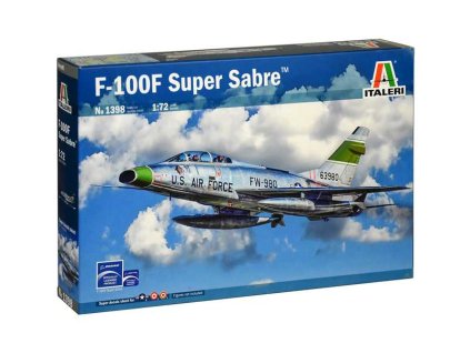 Italeri 1398 - F-100F SUPER SABRE (1:72)