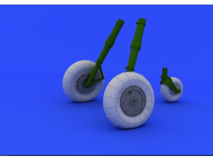 Bf 109G-10 wheels  1/32 recommended for REVELL