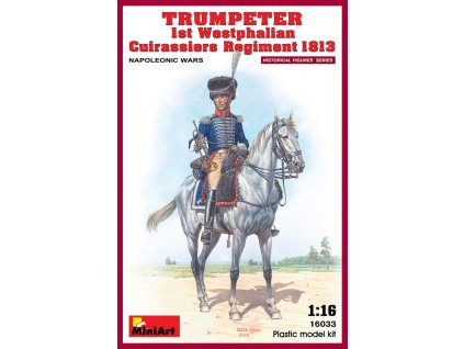 1/16 Trumpeter. 1st Westphalian Cuirassiers Regiment 1813