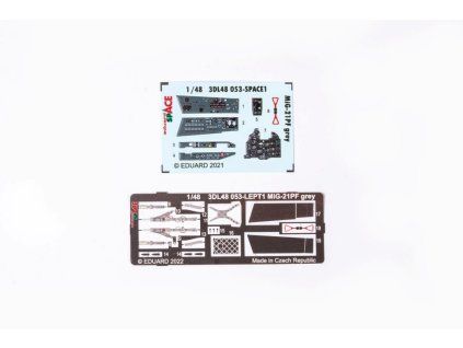 MiG-21PF grey SPACE 1/48 recommended for EDUARD