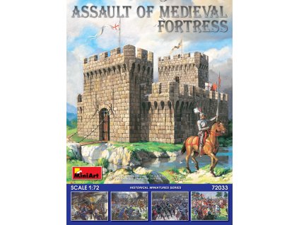 1/72 Assault of Medieval Fortress - Miniart
