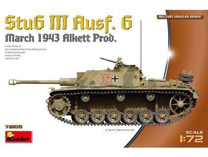 1/72 StuG III Ausf. G March 1943 Prod. - Miniart