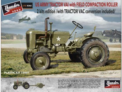 1/72 US ARMY TRACTOR CASE VAI, 2 kits edition