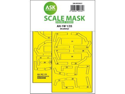 1/35 AH-1W double-sided express fit painting mask for Academy