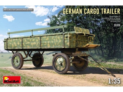 1/35 German Cargo Trailer - Miniart