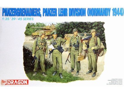 Model Kit figurky 6111 - PANZERGRENADIES, PANZER LEHR DIV (1:35)