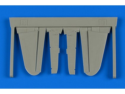 1/72 Ki-61-Id control surfaces - TAMIYA