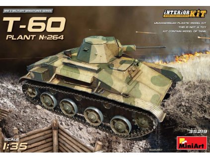 1/35 T-60 (Plant No.264,Stalingrad) Interior Kit