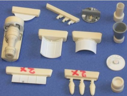 1/72 Gloster Meteor FR.Mk 8/9 engine set for MPM P