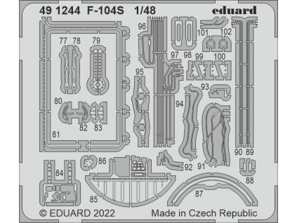 F-104S 1/48 recommended for KINETIC