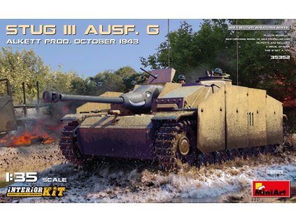 1/35 StuG III Ausf. G October 1943 Alkett Prod. Interior Kit - Miniart