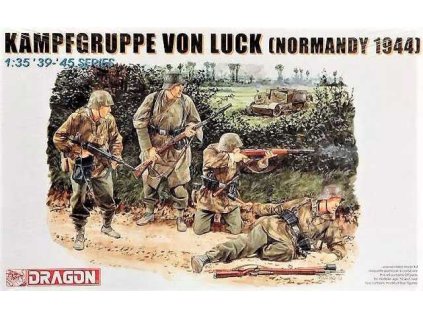 Model Kit figurky 6155 - KAMPFGRUPPE VON LUCK (1:35)