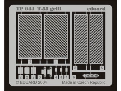 T-55 grill recommended for TAMIYA 35257