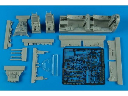 1/48 F-105G Thunderchief cockpit set - MONOGRAM