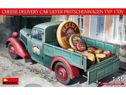 1/35 Cheese Delivery Car Liefer Pritschenwagen Typ 170V - Miniart
