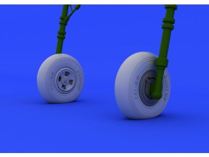 Hurricane Mk.I wheels 1/48 recommended for AIRFIX