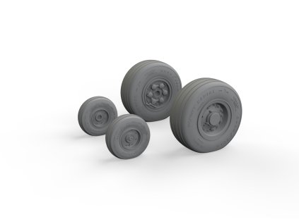 Tornado GR.4 wheels 1/32 recommended for ITALERI