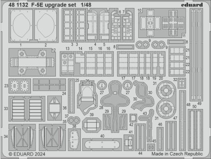 F-5E upgrade set 1/48 recommended for EDUARD
