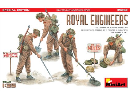 1/35 Royal Engineers. Special Edition - Miniart