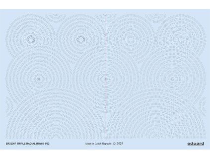 Triple radial rows 1/32