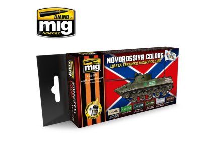 Novorrosiya Colors Acrylic Paint Sets