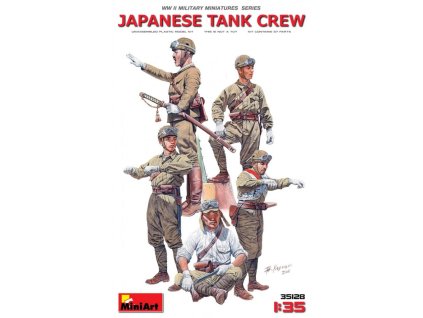 1/35 Japanese Tank Crew - Miniart