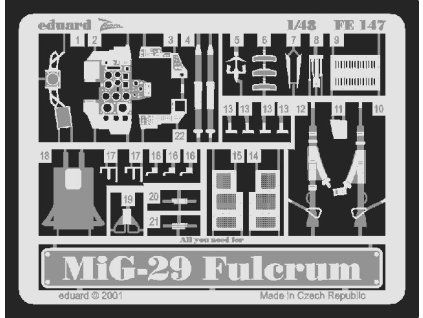 MiG-29A Fulcrum recommended for ACADEMY