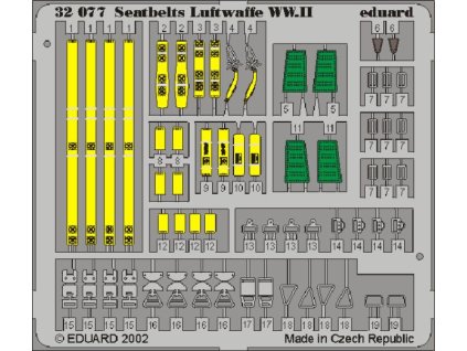 1/32 Seatbelts Luftwaffe WWII