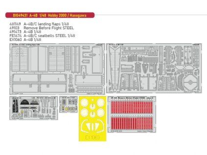 A-4B 1/48 recommended for HOBBY 2000 / HASEGAWA
