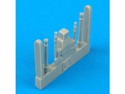 1/48 Bf 109E gun barrels - TAMIYA