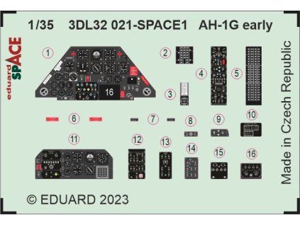 AH-1G early SPACE 1/35 recommended for ICM