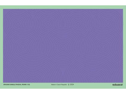 Single radial rows 1/32