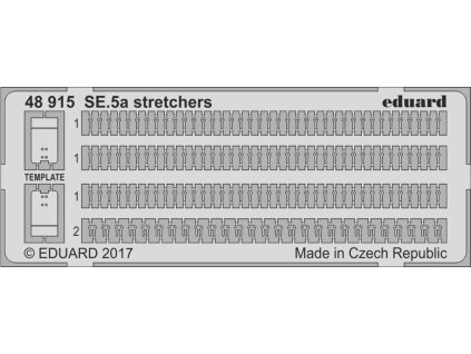 SE.5a stretchers recommended for EDUARD