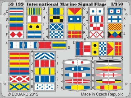 International Marine Signal Flags 1/350