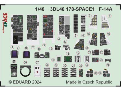 F-14A SPACE 1/48 recommended for GREAT WALL HOBBY