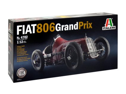 Italeri 4702 - FIAT 806 GRAND PRIX (1:12)