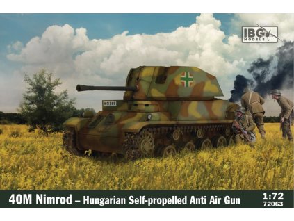 1/72 40M Nimrod - Hungarian Self-propelled Anti Air Gun - IBG