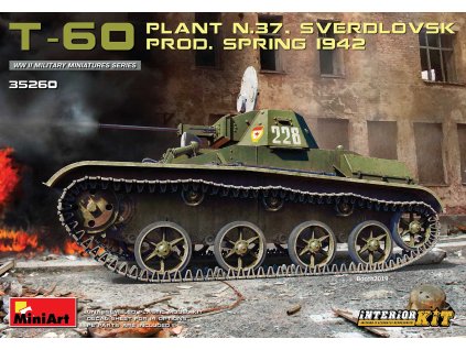 1/35 T-60 (Plant №.37) Prod.Spring 1942. Interior Kit - Miniart