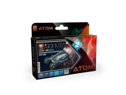 ATOM Gravity Set 2 -Blue - 6x 20ml