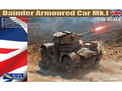 1/35 Daimler Armoured Car Mk. 1 - Gecko