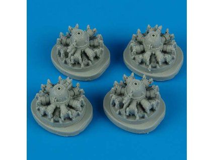 1/72 B-24D Liberator engines - HASEGAWA