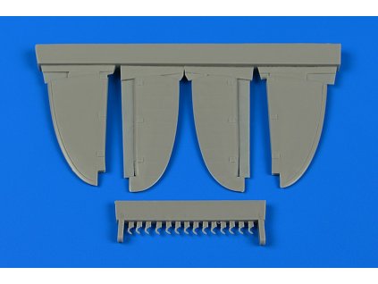 1/48 Macchi C.202 (late) control surfaces - HASEGAWA/EDUARD