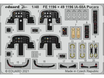 IA-58A Pucara 1/48 recommended for KINETIC