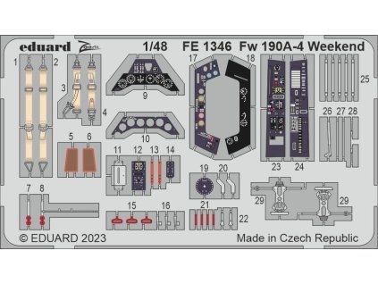 Fw 190A-4 Weekend 1/48 recommended for EDUARD